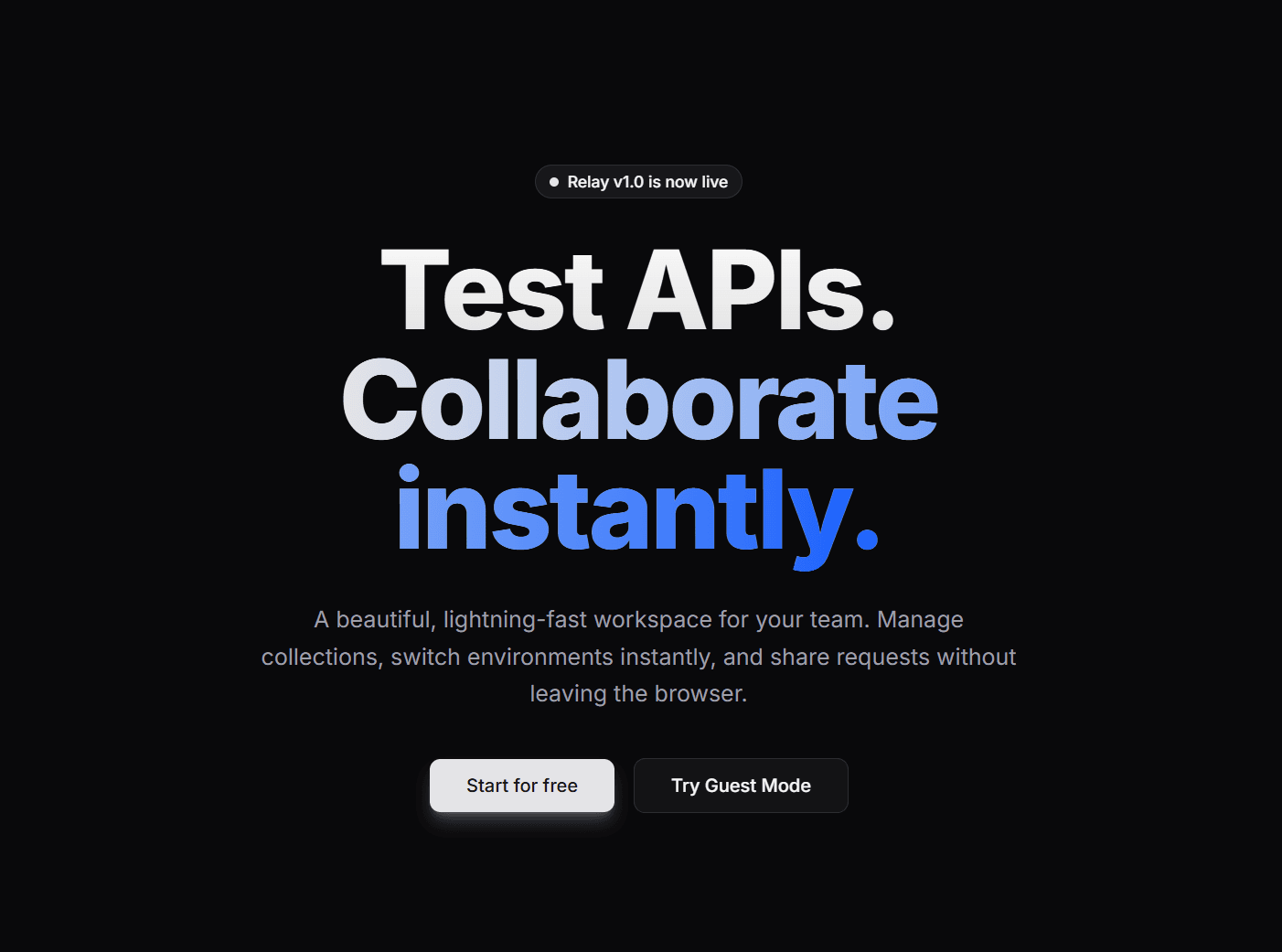 Relay3 API Workspace