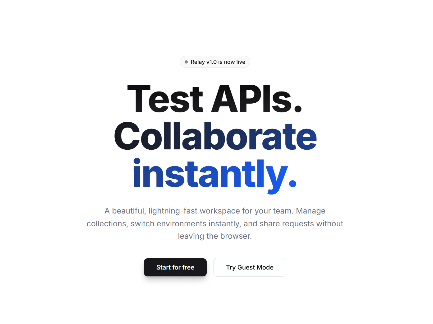 Relay3 API Workspace